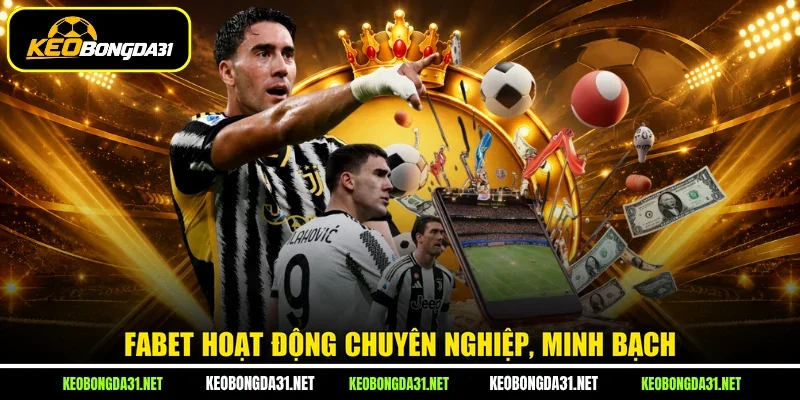 FABET hoạt động chuyên nghiệp, minh bạch