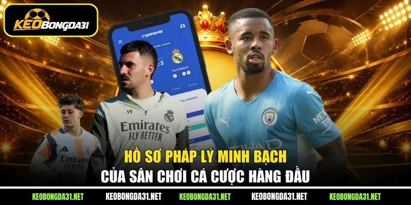 Hồ sơ pháp lý minh bạch của sân chơi cá cược hàng đầu