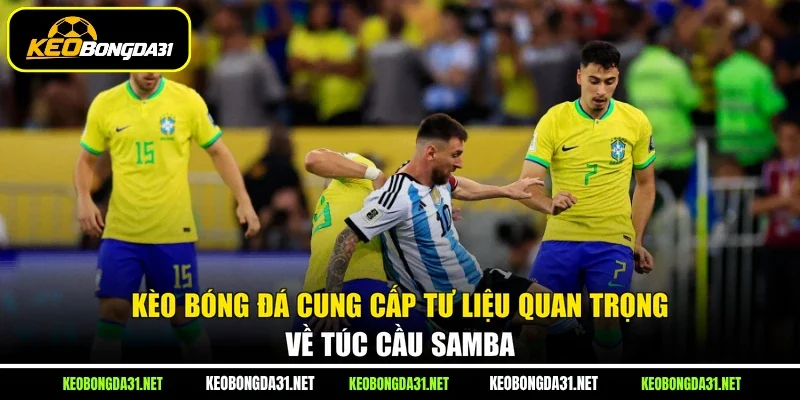 Kèo Bóng Đá cung cấp tư liệu quan trọng về túc cầu Samba