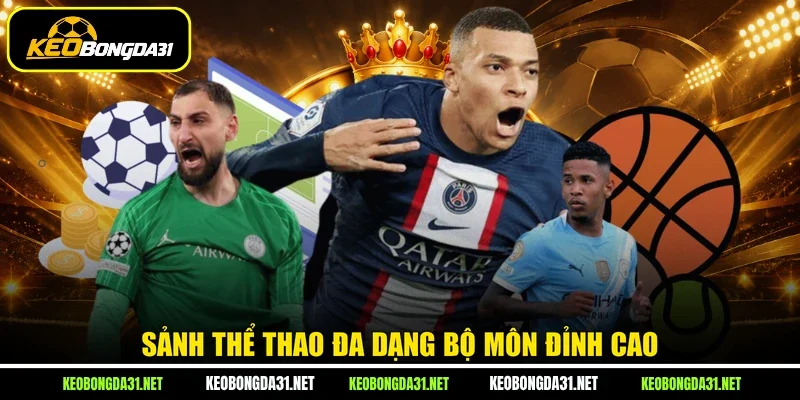 Sảnh thể thao đa dạng bộ môn đỉnh cao