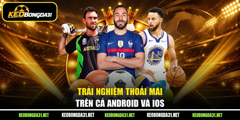 Trải nghiệm thoải mái trên cả Android và iOS